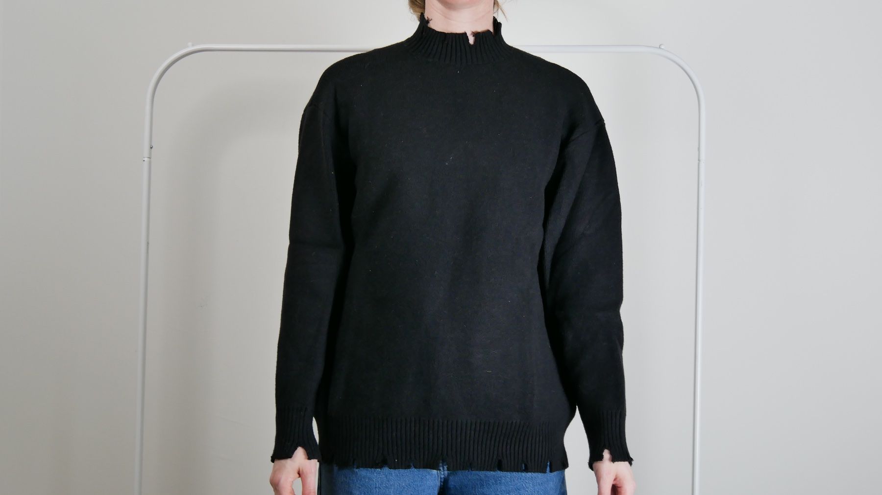 Na-kd Maglioni & Felpe: NAKD Oversize Strickpullover Sweater Jacke XS S Rollkragen – Nuovo (secondo la descrizione) da Zürich venduto da julia_vina 3