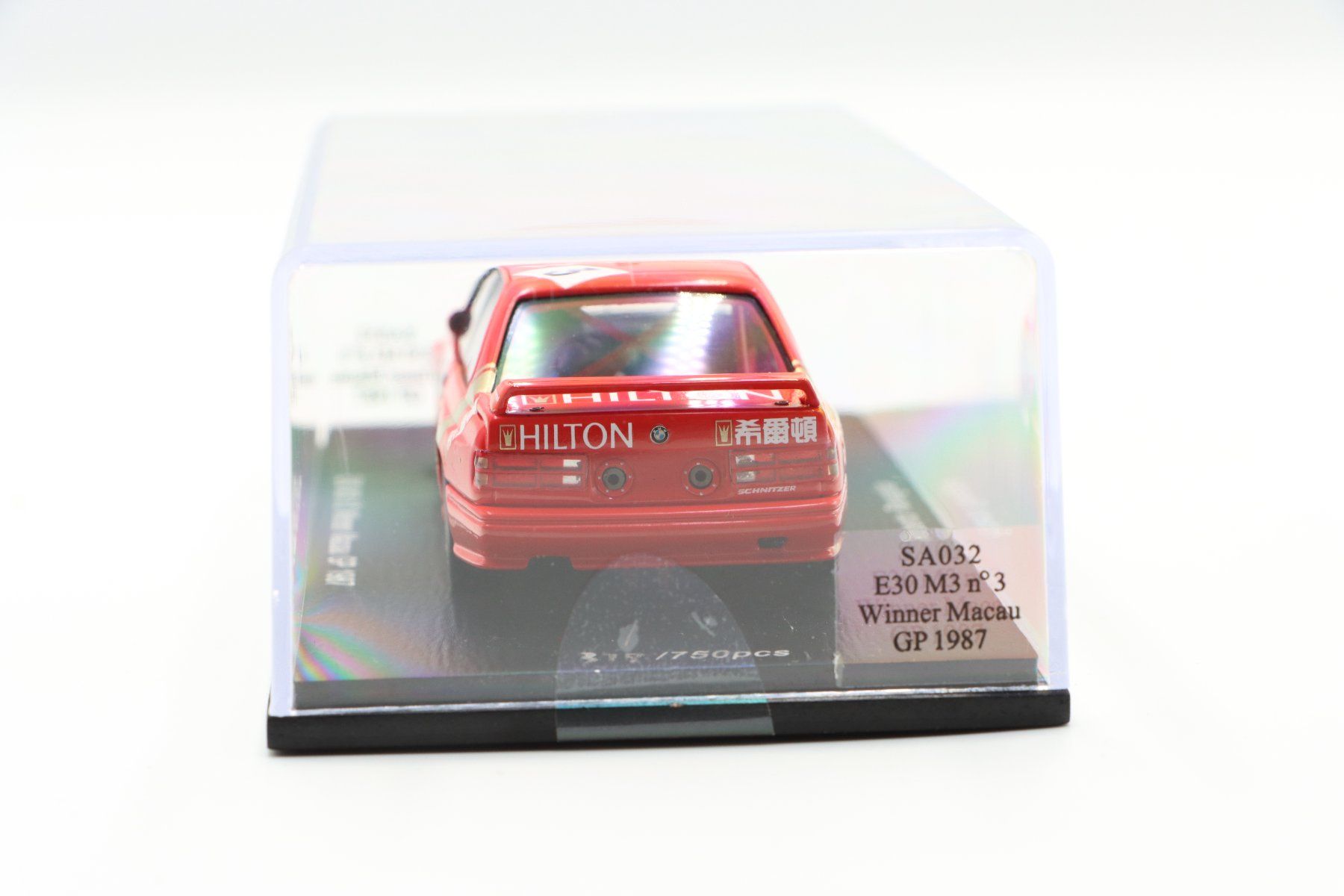 BMW Modellini d'auto: BMW M3 E30 Winner Macau GP 1987 1:43 Spark – Nuovo e nell'imballaggio originale da Bühl b.Aarberg venduto da modelldiecast 7