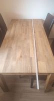 Massiver Holztisch aus Eiche 180x90