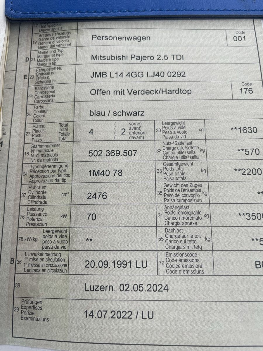 Mitsubishi Automobili: Mitsubishi Pajero 2.5Tdi Hardtop – Usato da Rengg venduto da Motorhead11 8