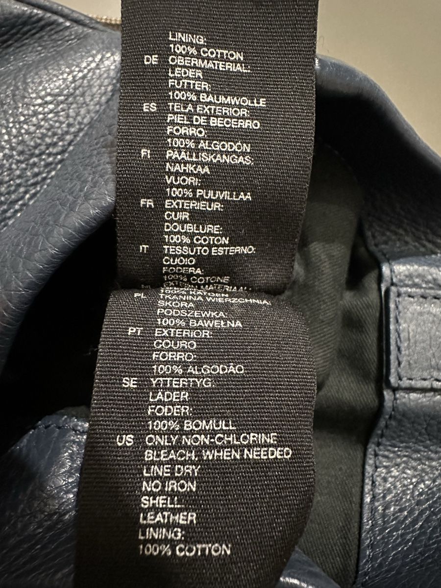 Other Stories Borse da donna: Ledertasche, marineblau – Usato da Kloten venduto da everyday000 5
