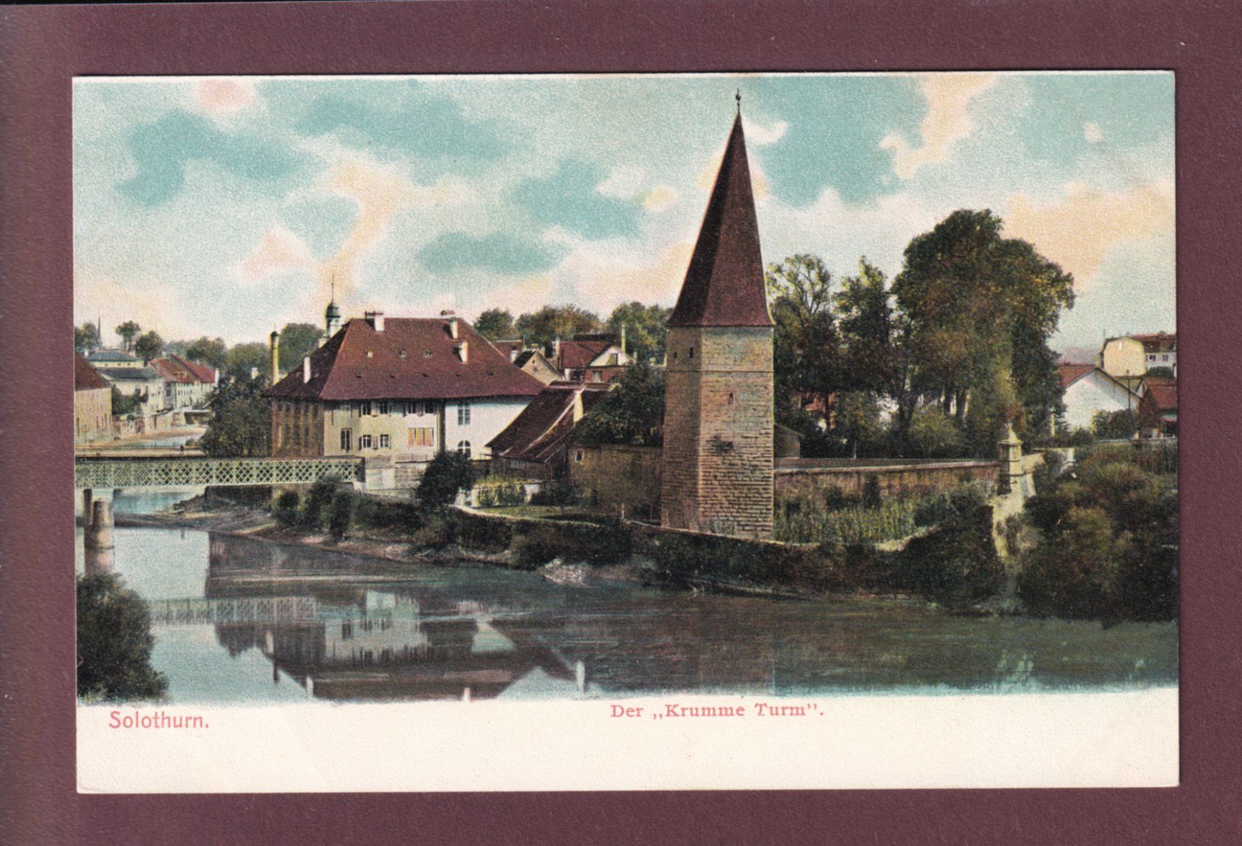 Cartes postales: SOLOTHURN - Krumme Turm – D'occasion à Pully par nicecards