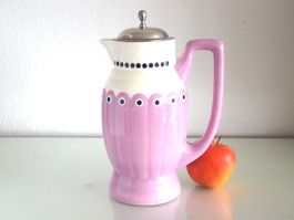 Teekrug Krug Keramik Antik Vintage Art Deco Villeroy& Boch?