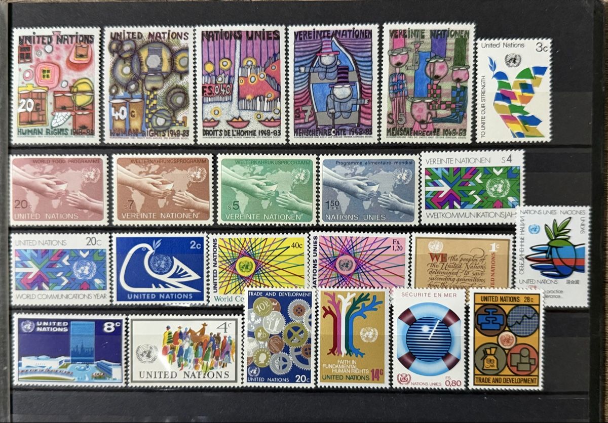 Tutti i francobolli: Timbres -  Nations Unies – Nuovo (secondo la descrizione) da Petit-Lancy venduto da Solcarm 1