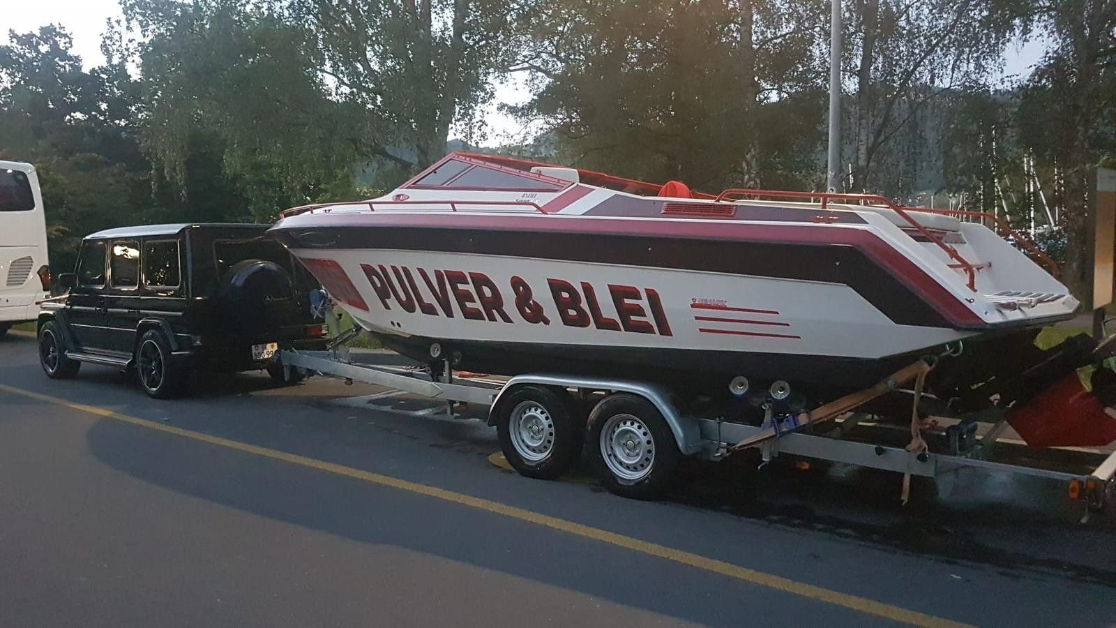 Century Barche: CENTURY 4500 CLX TOP GEPFLET – Usato da Avenches venduto da BOOTTRANSPORTE 4