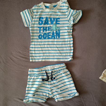 Sommer Set Shorts und T-Shirt