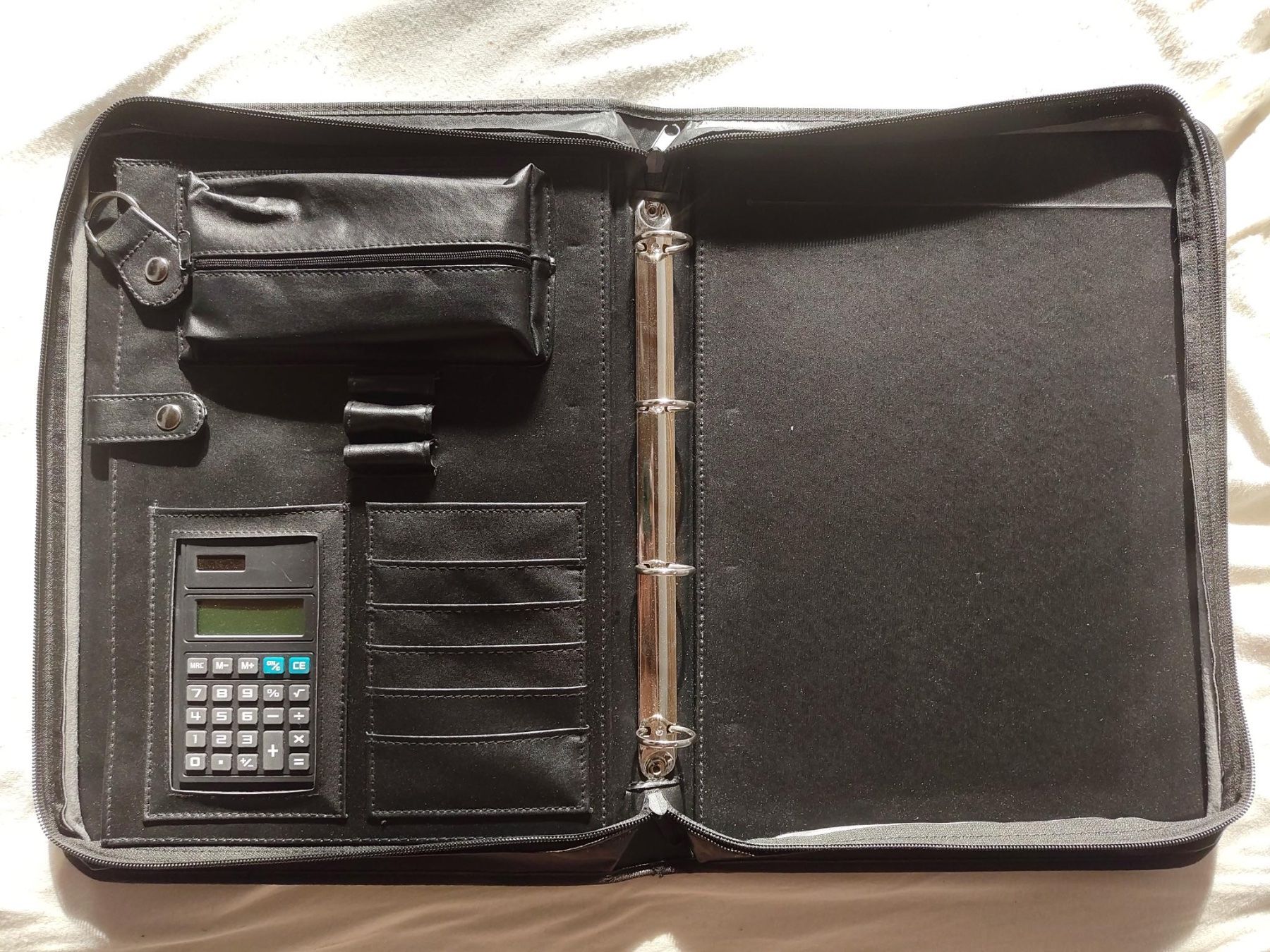 Valigie & Borse: Faux-leather document folder / conference portfolio – Usato da Capolago venduto da Bomberz 1