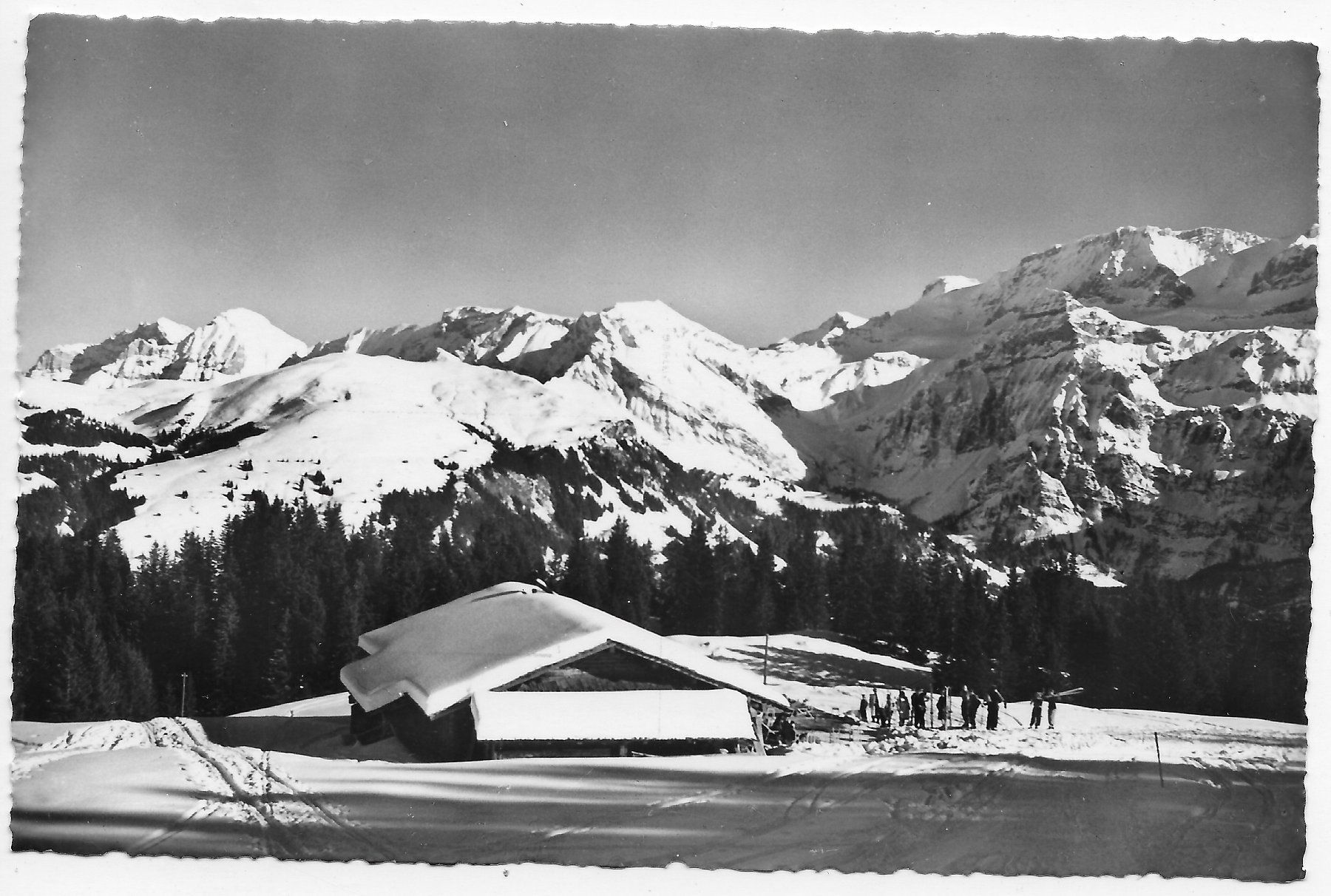 Cartoline postali: Rest. Gysenboden, Lenk Betelberg – Usato da Hefenhofen venduto da Richsalz