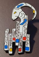 X300 - Kunst Pin von Housi Knecht Sternzeichen - Steinbock