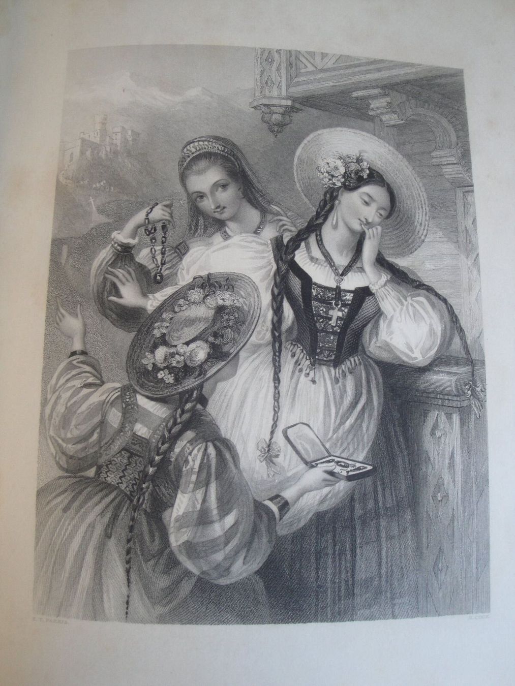 Stiche: L  ECRIN 1836 mit exqu. Stahlstiche – Gebraucht aus Trachslau von post35 7