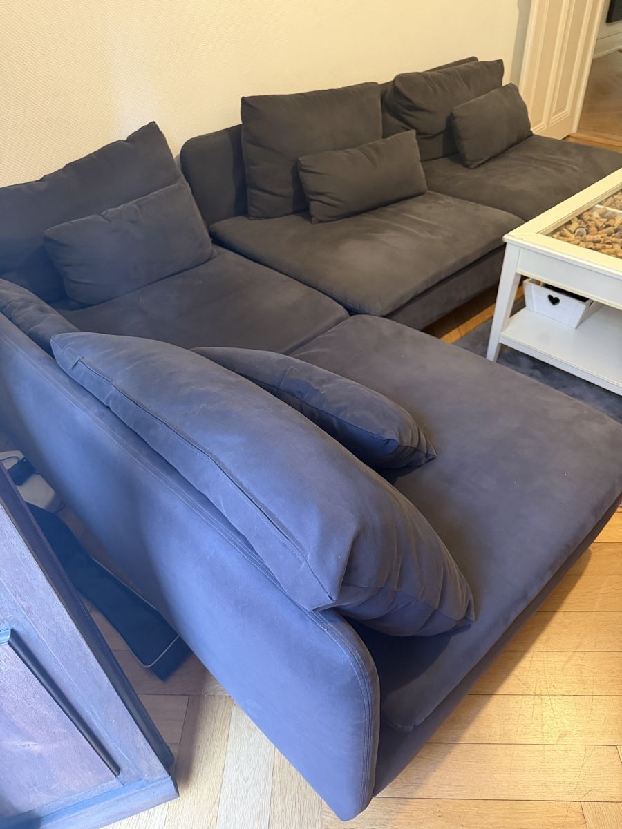 Ikea Divani: IKEA SÖDERHAMN - 6-seater dark grey – Usato da Genève venduto da ana_ztm8 3