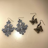 Ohrringe Schmuck Set 2 stk