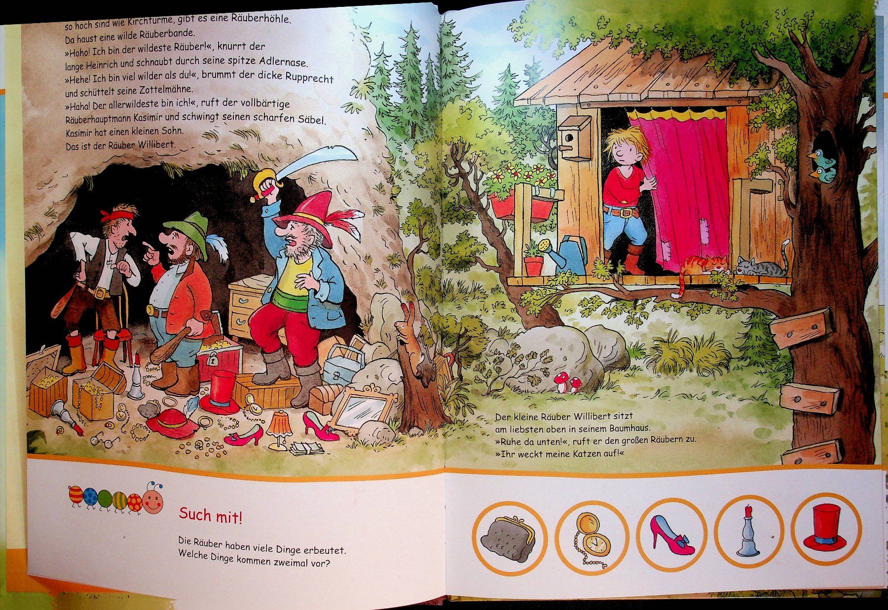 Libri: Erhard Dietl Der wilde Räuber Willibert  / Lernraupe – Usato da Reitnau venduto da Zaomir 3