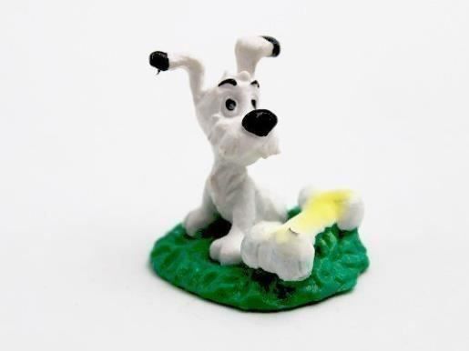 Bullyland Statuette: Idefix mit Knochen, Bullyland, 3cm, neu – Nuovo e nell'imballaggio originale da Turbenthal venduto da TopToys