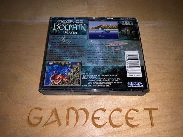 Sega Giochi: Ecco The Dolphin Sega Mega CD – Usato da Steinach venduto da Gamecet 2