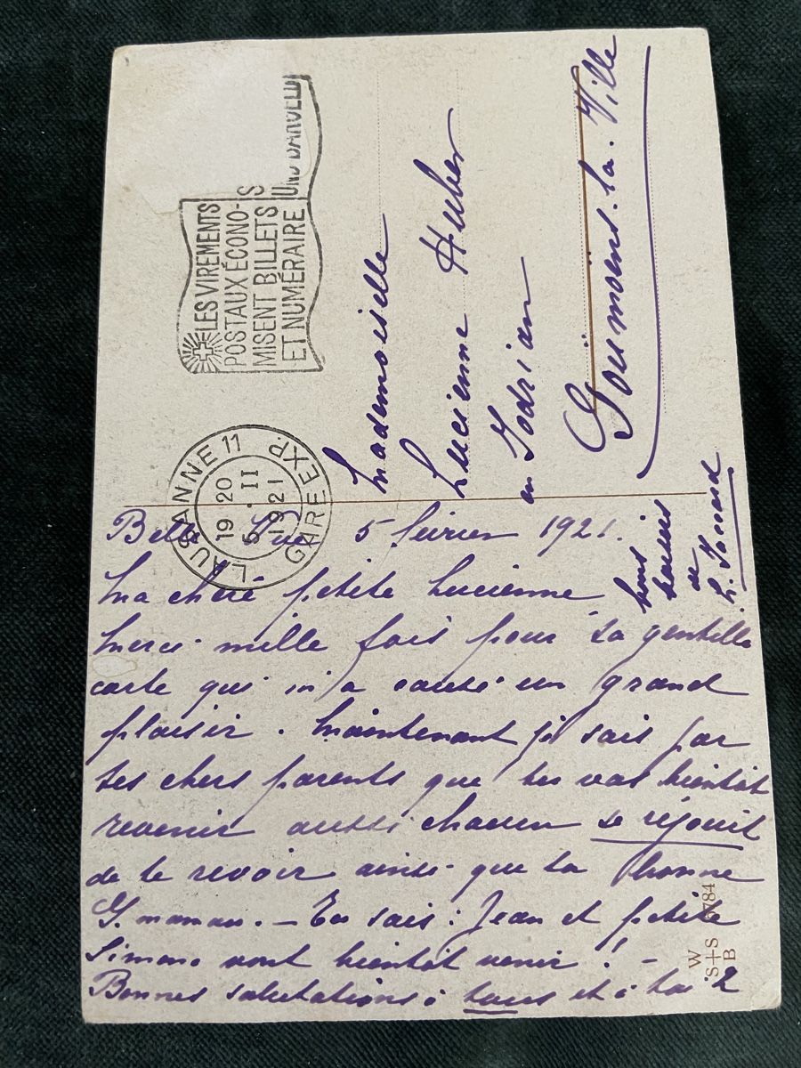 Cartoline postali: Alte Ansichtskarte Kinder Bild  Maedchen  1921 – Usato da Luzern venduto da waterfront1 1