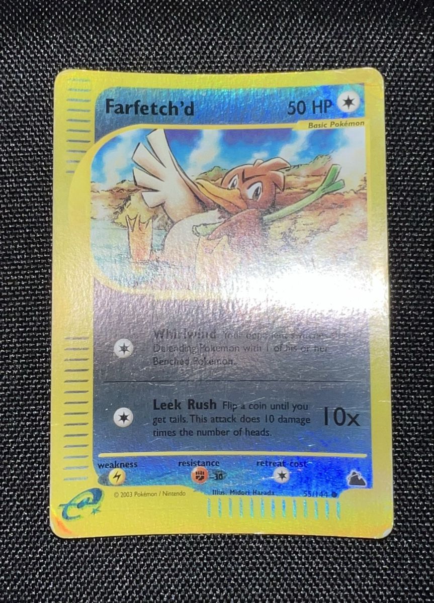 Pokémon Sammelbilder & Trading cards: Farfetch’d Skyridge Reverse English Pokemon – Gebraucht aus Basel von luc_8ghp 2