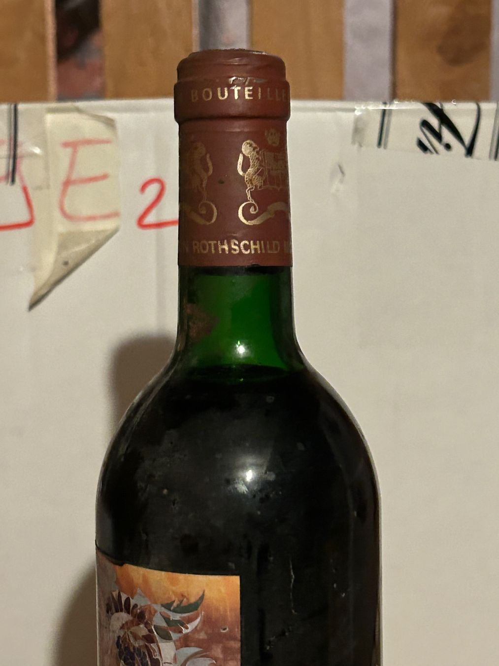 Mouton Rothschild Wein: Château Mouton Rothschild 1987 – Neu (gemäss Beschreibung) aus Roche VD von avediscipule 3