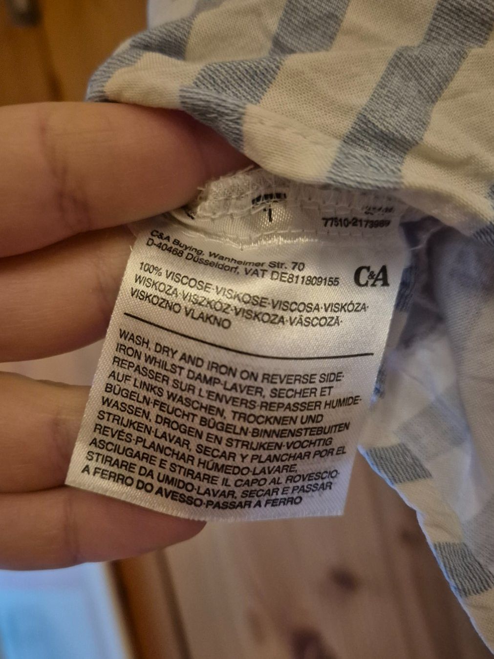 C&A Camicette: Bluse ärmellos, C&A, Gr. XS – Usato da Biel/Bienne venduto da szundel 2