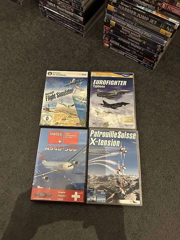 Microsoft Giochi: Riesiges PC Flight Simulator Add-on Paket – Usato da Däniken SO venduto da Loeren1 3