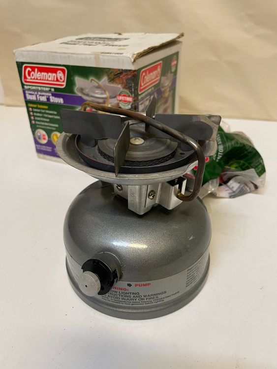 Benzinkocher Coleman 533 Dual Fuel Stove Campingkocher Kaufen auf Ricardo