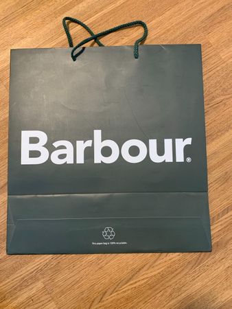 Barbour Tragetasche / Papiertasche / Einkaufstasche