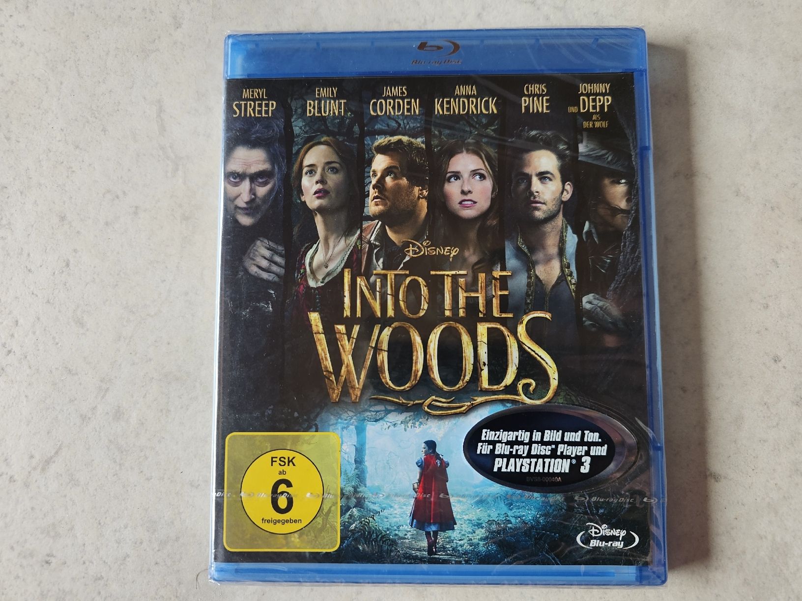 Tutti i DVDs: Into The Woods  /  Bluray Fabrikneu – Nuovo e nell'imballaggio originale da Schneisingen venduto da backstore24
