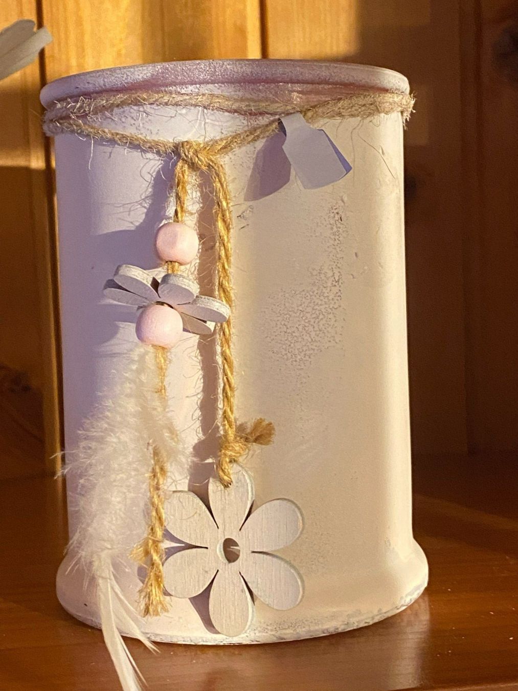 Portacandele: Windlicht -Glas,Shabby Chic-Rosa.2er-Set – Nuovo (secondo la descrizione) da Meienried venduto da ManuelaBoutique 9