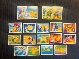 Pokemon 18 Pikachu non Holo Merlin Topps Sticker 2000