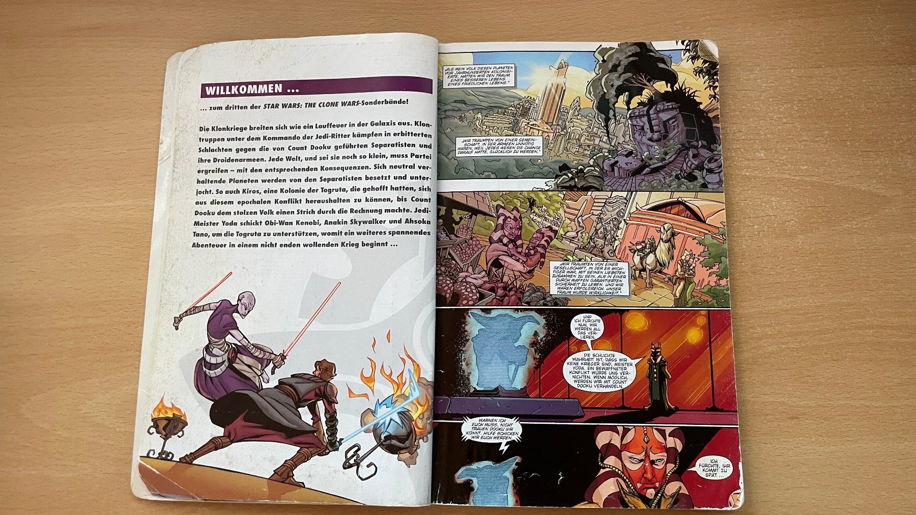 Fumetti: Star Wars: The Clone Wars Comic - Sklaven der Republik! – Usato da Glattfelden venduto da cybermaxx 2