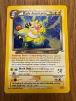 Pokemon Dark Ampharos Holo Swirl Neo destiny