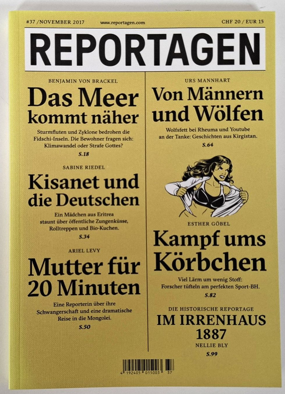 Zeitschriften & Magazine: REPORTAGEN NR. 37 November 2017 – Gebraucht aus Wil SG von Restwert_Wil