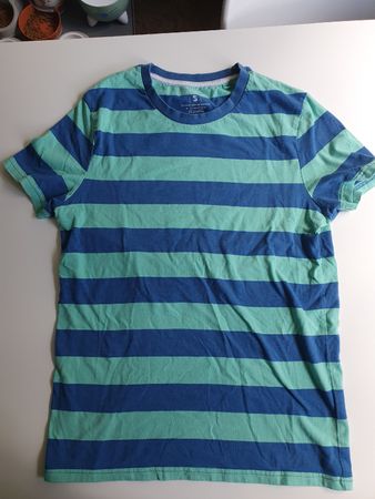 Sommer T-Shirt Clockhouse Gr. S blau gestreift, Top!