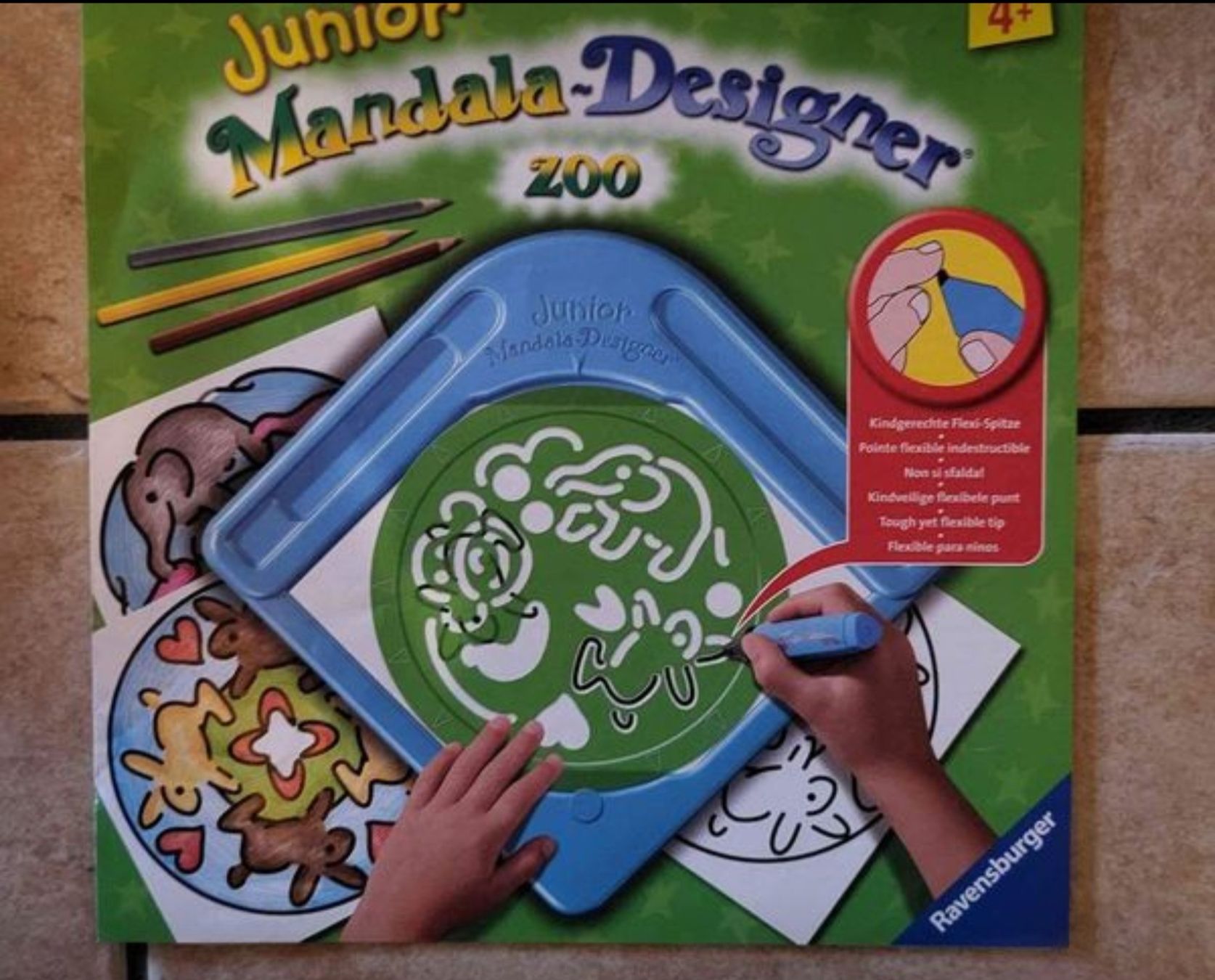 Sciablone: Plaques pour dessiner -  Mandala-Designer – Usato da Sion venduto da Oonathoo 2