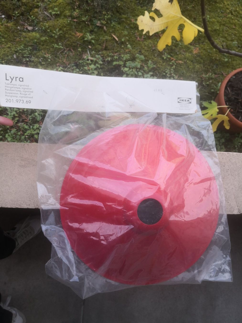 Ikea Lampadari & plafoniere: Vintage Lyra Lampe rot originalverpackt – Nuovo (secondo la descrizione) da Basel venduto da zimtstern16 3