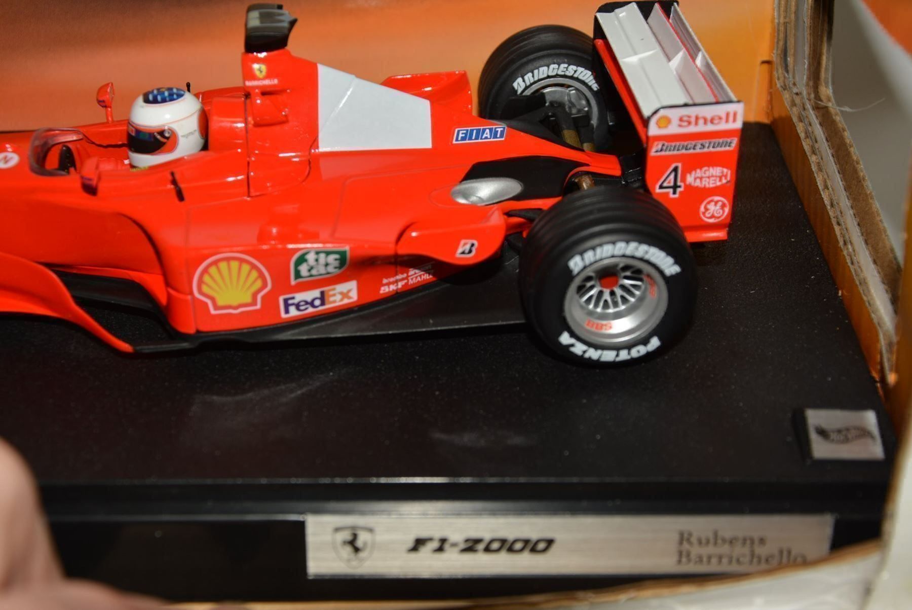Ferrari Modellini d'auto: Ferrari F1-2000 Rubens Barrichello  1:18 – Nuovo (secondo la descrizione) da Goldach venduto da Feivel9 3