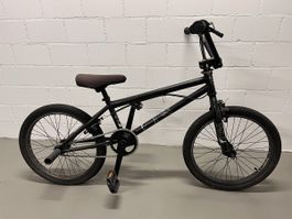 BMX Fahrrad schwarz gebraucht in gutem Zustand