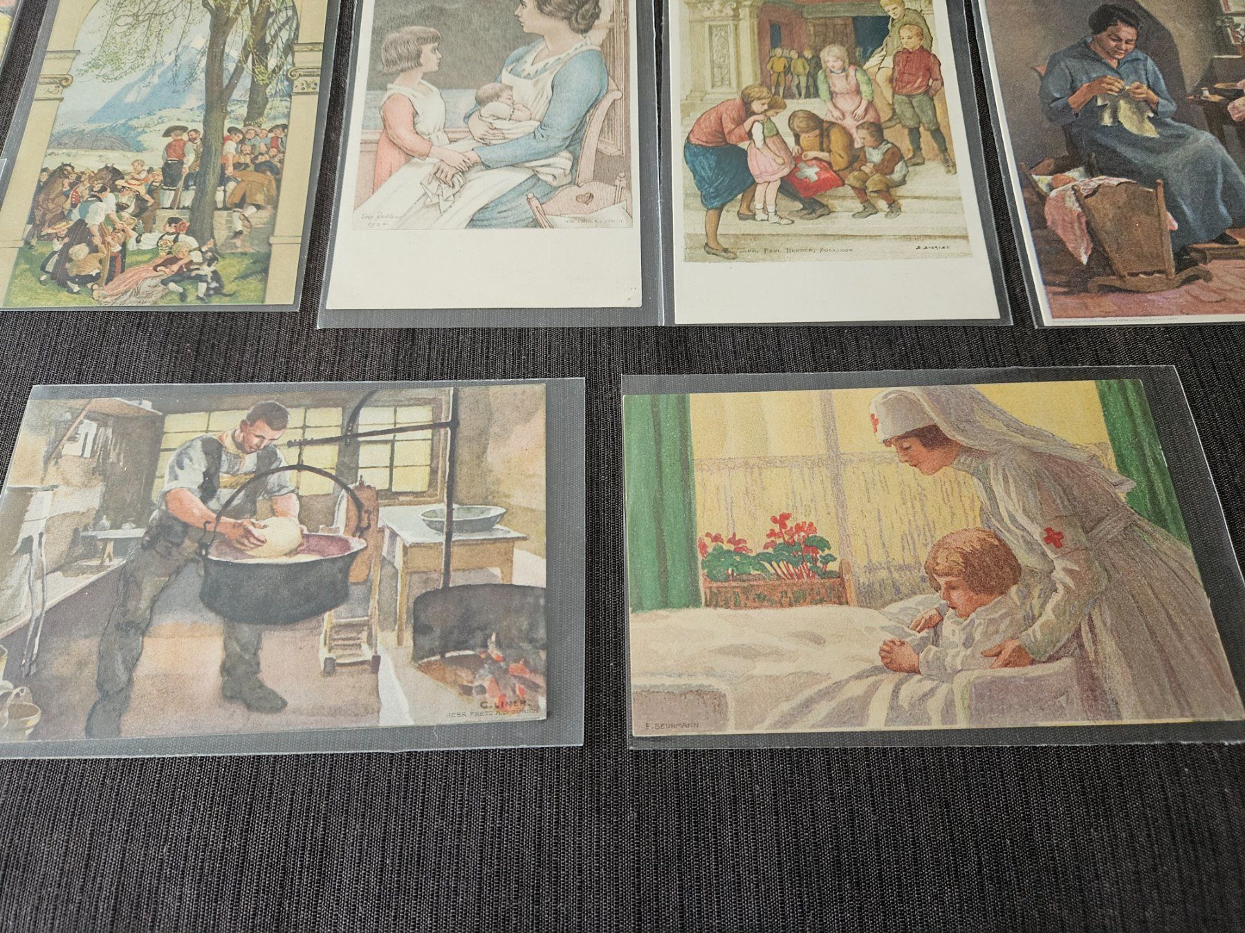 Cartoline postali: Bundesfeier Postkarten 14 Stück – Usato da Oberrieden venduto da Sun-and-Sand 3