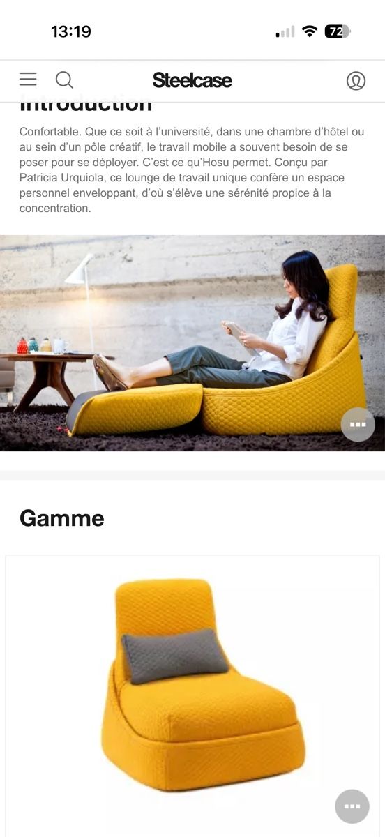 Poltrone: Design Fauteuil modulable jaune avec repose-pied – Nuovo (secondo la descrizione) da Onnens VD venduto da fashionvictime01 3