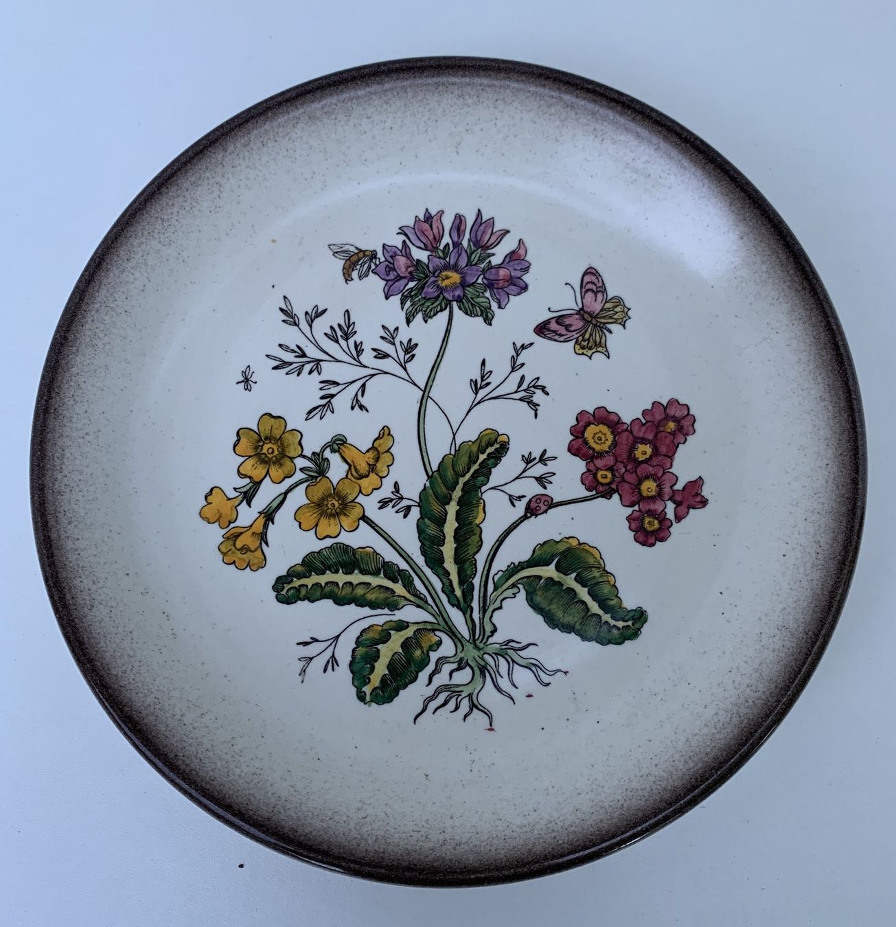Piatti: Wandteller "Blumen" - Ziegler-Keramik SH – Nuovo (secondo la descrizione) da Schaffhausen venduto da Daco5