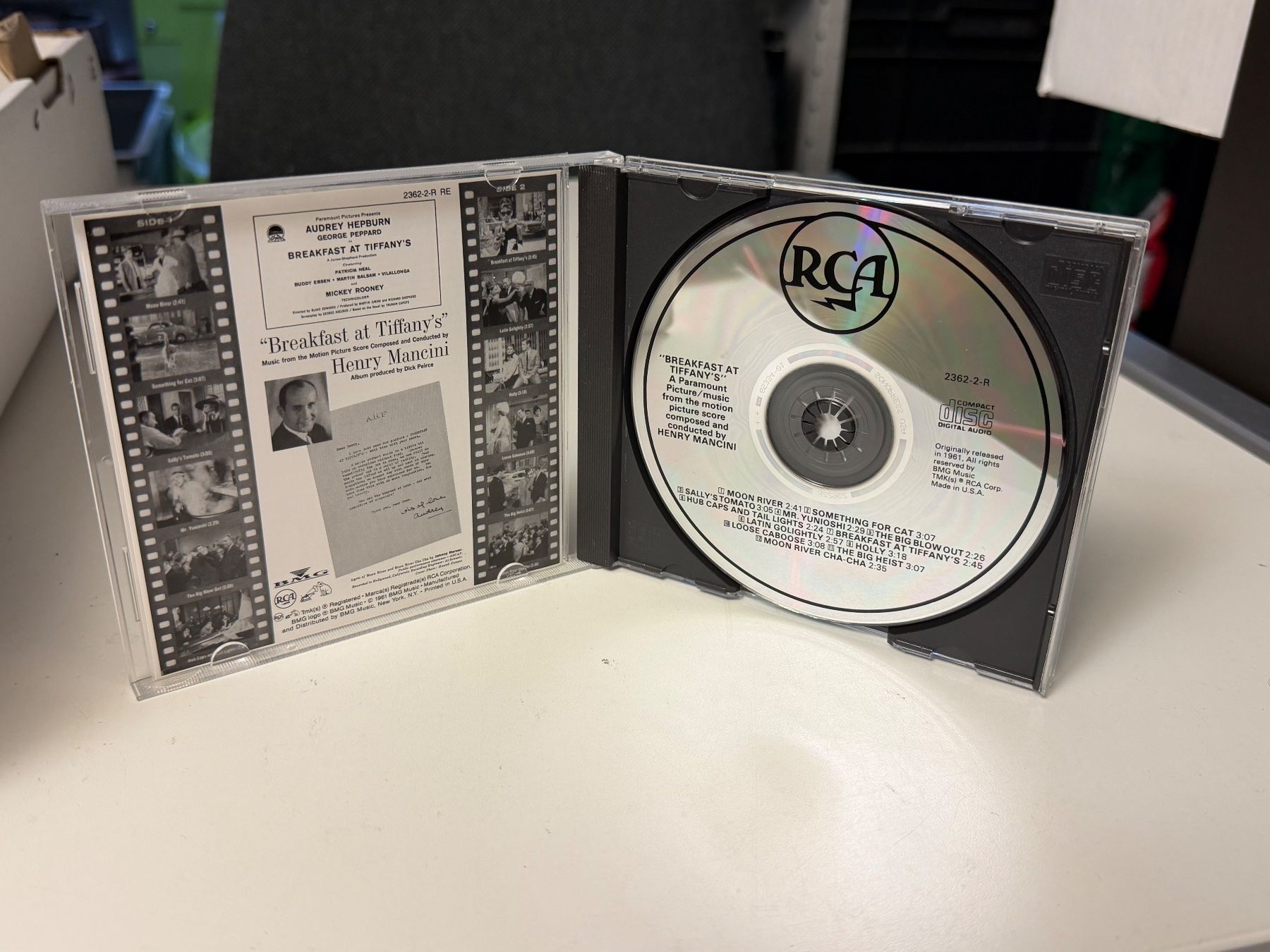 CDs: Henry Mancini - Breakfast At Tiffany's - HD23A – Neu (gemäss Beschreibung) aus Küsnacht ZH von swisssales.net 2