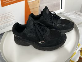 Adidas Falcon, Grösse 38 2/3, Schwarz - Top Zustand!👟