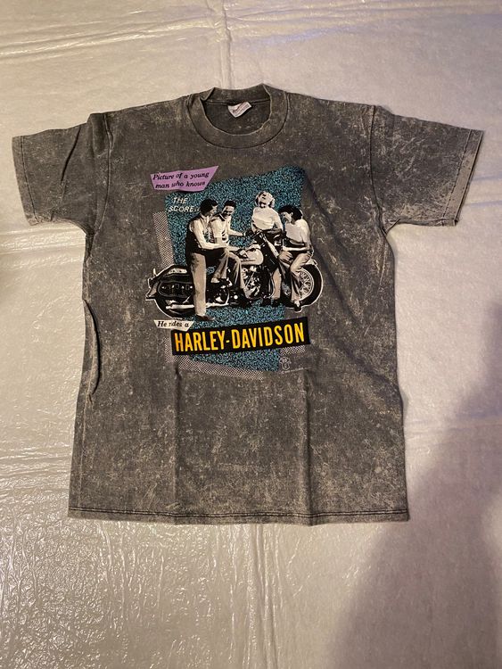 Harley-Davidson Lueber T-Shirt, Vintage, Grösse L 1