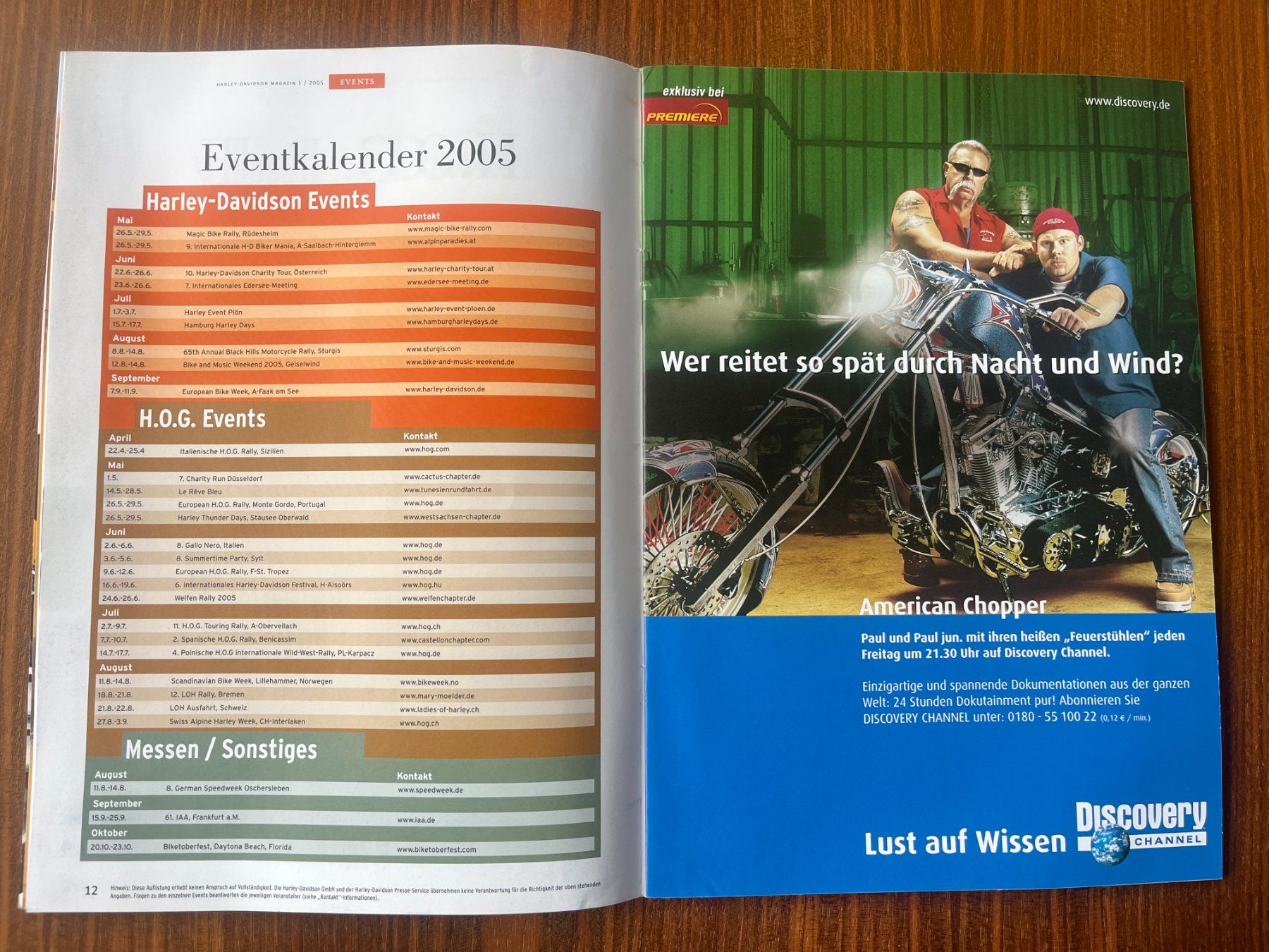 Riviste & Magazine: 13 Alte Motorrad Magazine ab 2000 – Usato da Eggiwil venduto da Harleyman54 4