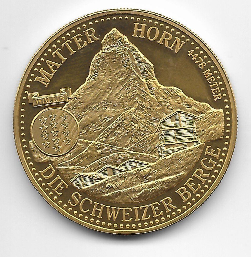Toutes les monnaies: MATTERHORN TOLLE MÜNZE-MEDAILLE – Neuf (Voir description) à Reinach BL par Katzenmorli