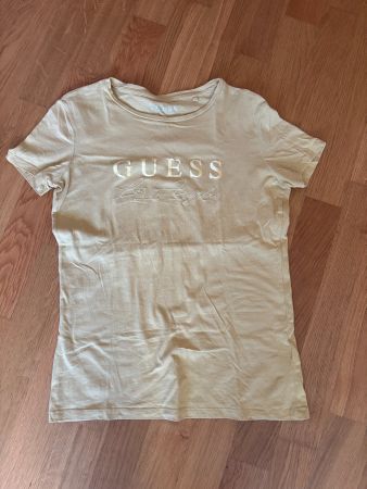 Guess T-Shirt gelb Grösse S gebrauchter Zustand