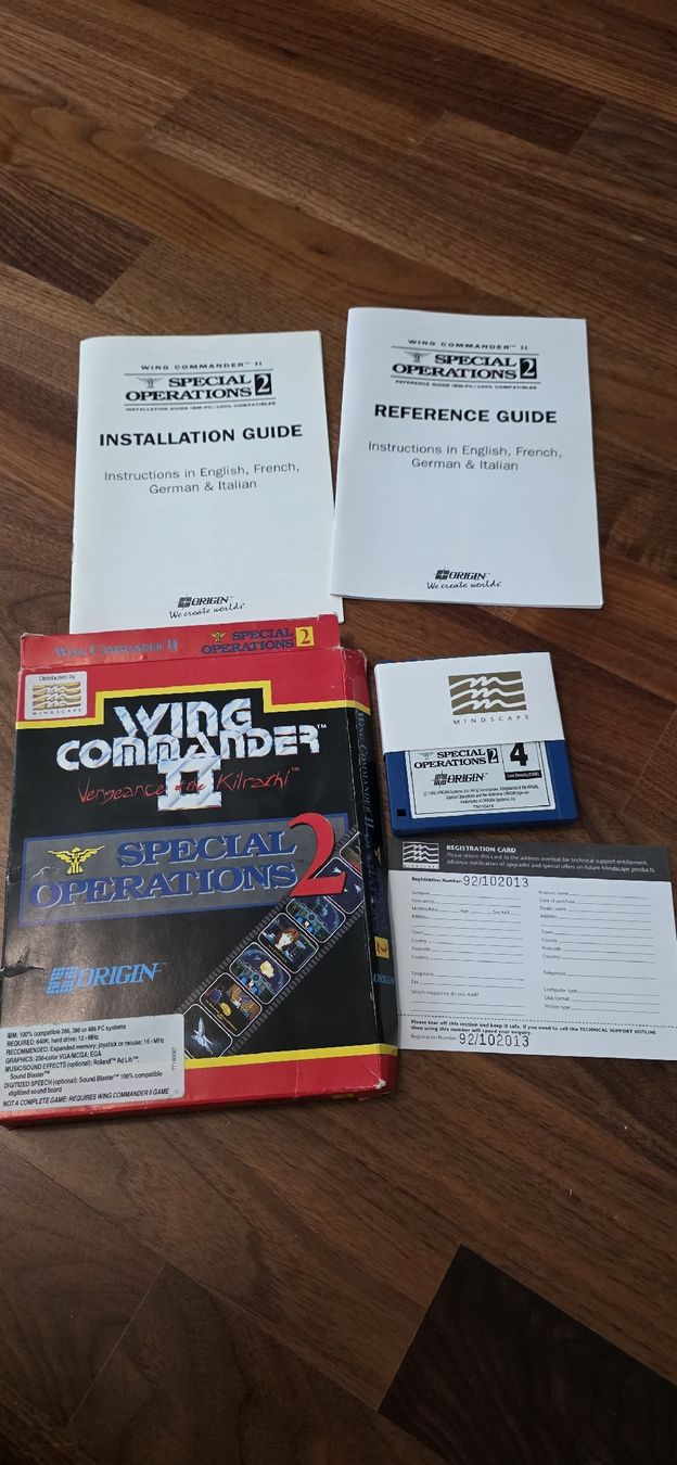 Giochi: Wing Commander II Special Operations 1 + 2 Big Box – Usato da Jona venduto da AntonioSposito 4