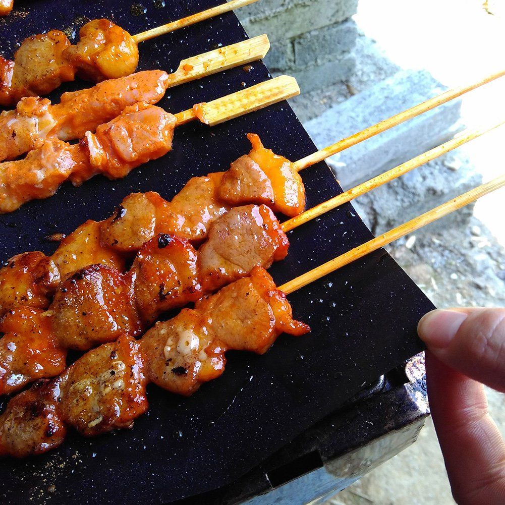 Accessori per grill: ✅ BBQ Grillmatte Antihaft Grillmatten - 3stk – Nuovo e nell'imballaggio originale da Wittenbach venduto da ChinaSeidenstrasse 2