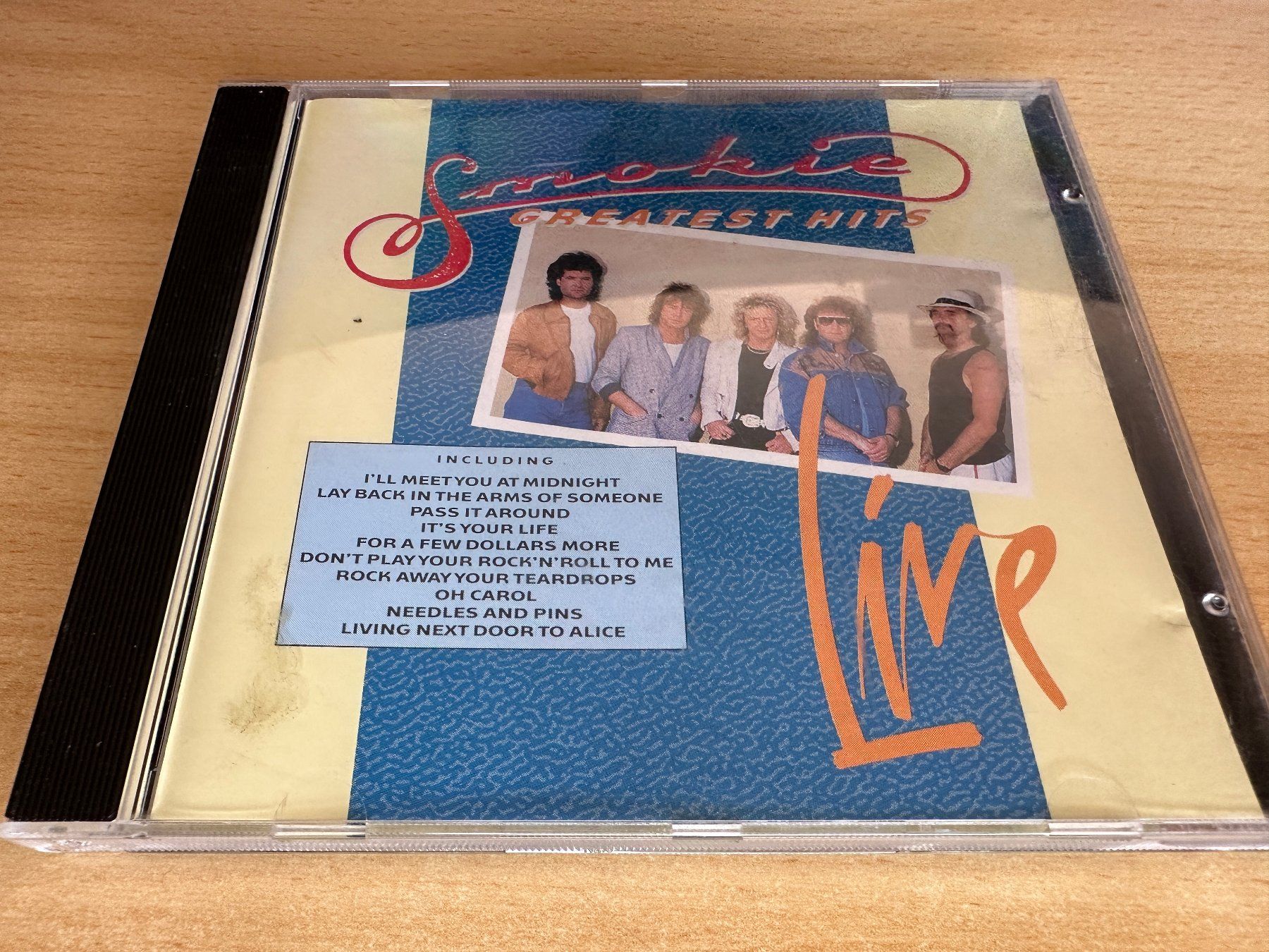 CD: Smokie – Greatest Hits Live – Usato da Rikon im Tösstal venduto da Alpenmutz