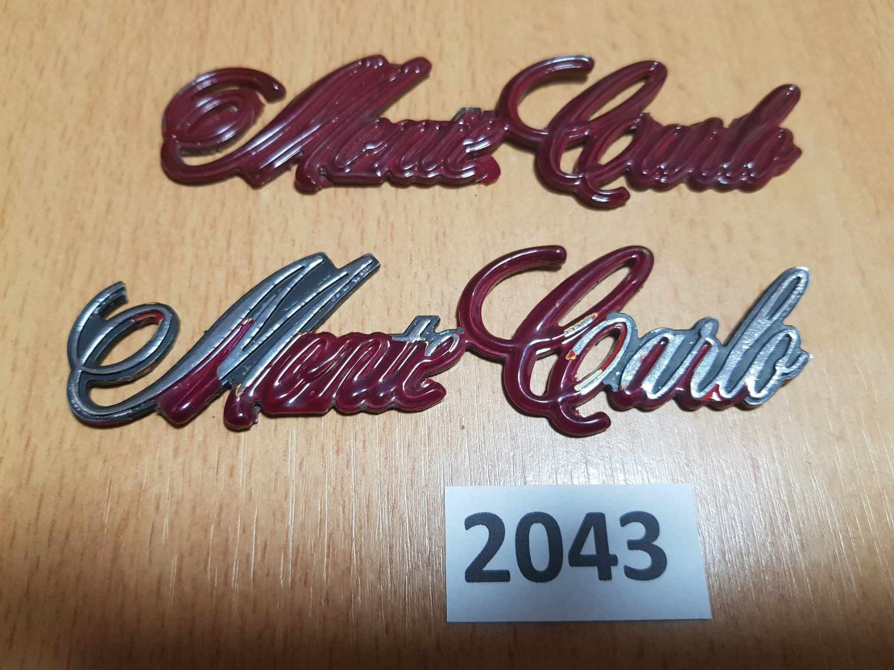 Chevrolet Alle Autoersatzteile: Emblem, Chevrolet Monte Carlo    2stk. – Gebraucht aus Niedergösgen von usc_l8gm